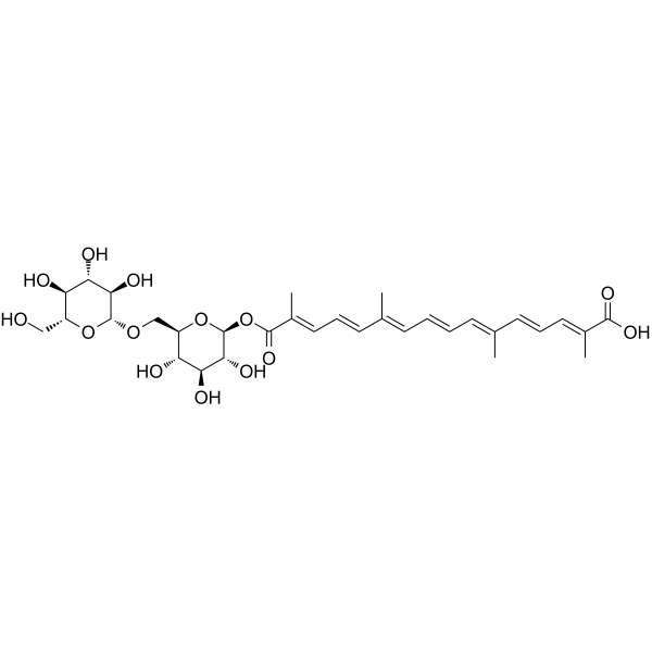 西红花苷III