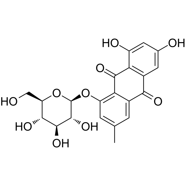 大黄素-1-O-β-D-葡萄糖苷