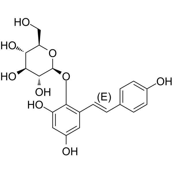 2,3,5,4-四羟基二苯乙烯葡萄糖苷；何首乌苷；二苯乙烯苷